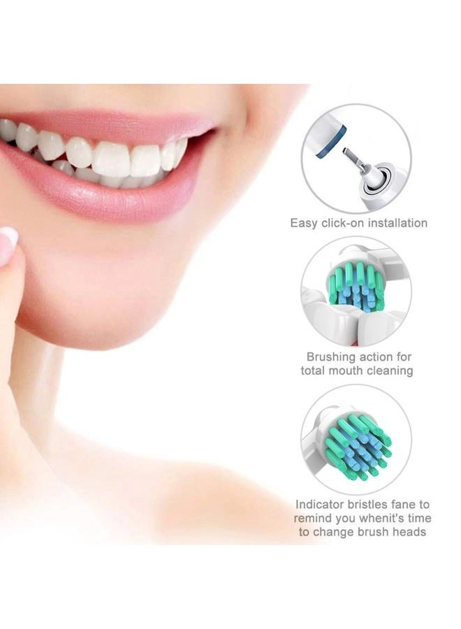 Replacement Toothbrush Heads - 12 Pack Cross-Action