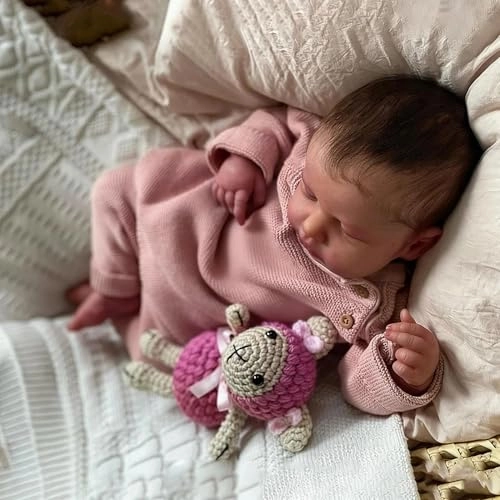 Reborn Baby Doll - 20 in Silicone Vinyl Ages 7+