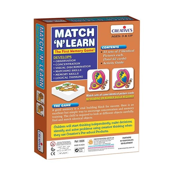 Number Fun 123 + Match 'N' Learn - 3+