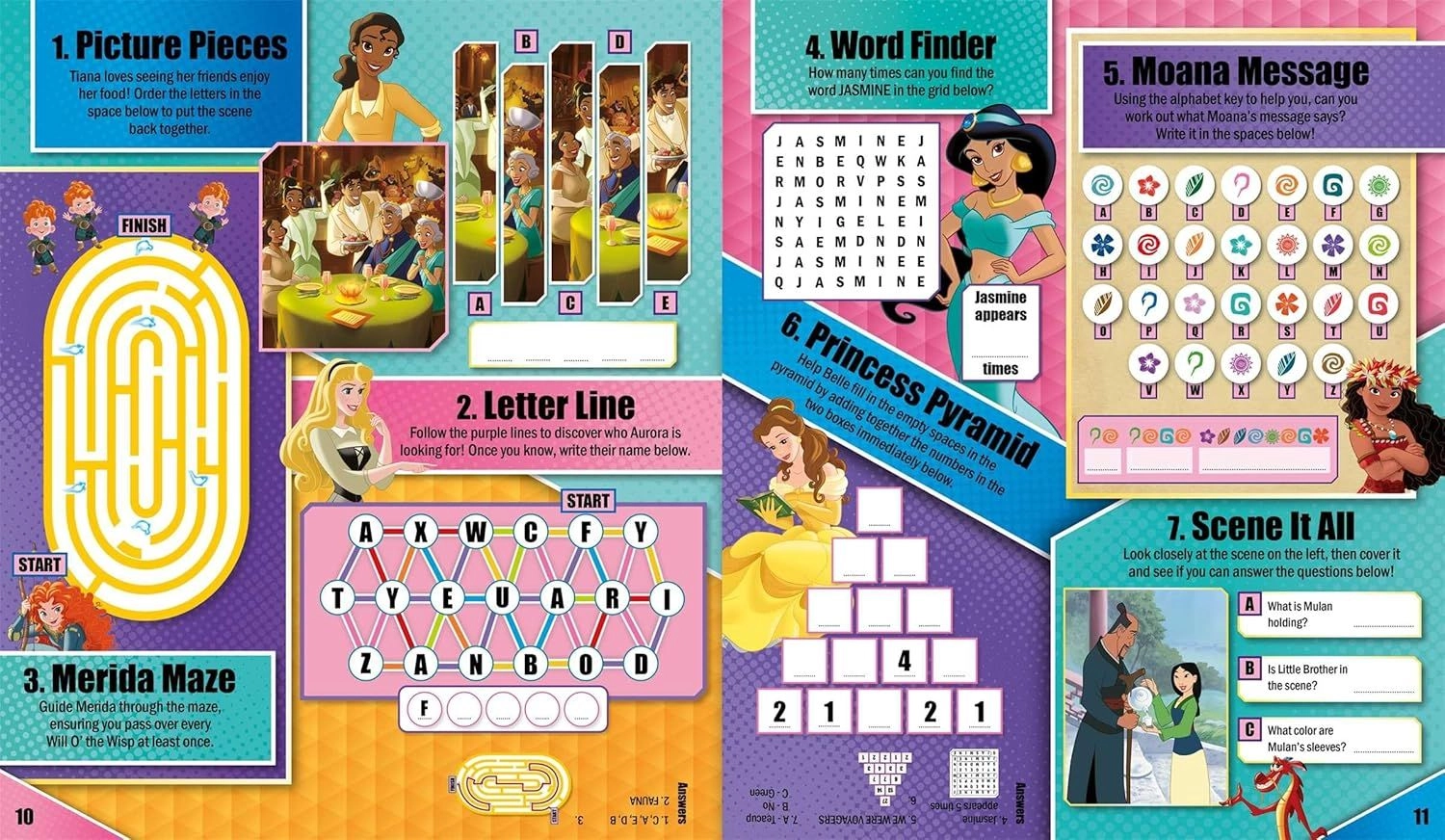 Disney Princess 3D Posters - 22 x 1 x 27 cm