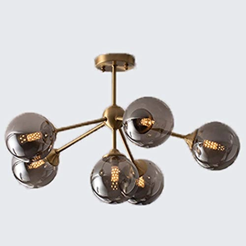 Molecular Crystal Chandelier - Copper 15 heads