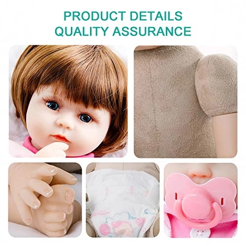 Reborn Baby Doll - 18 Inch 45cm Soft Vinyl Girl