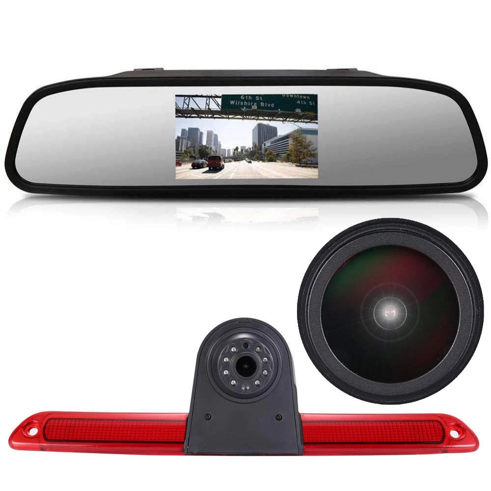 Car Boot Handle Reversing Camera - Night vision Wired 1280P