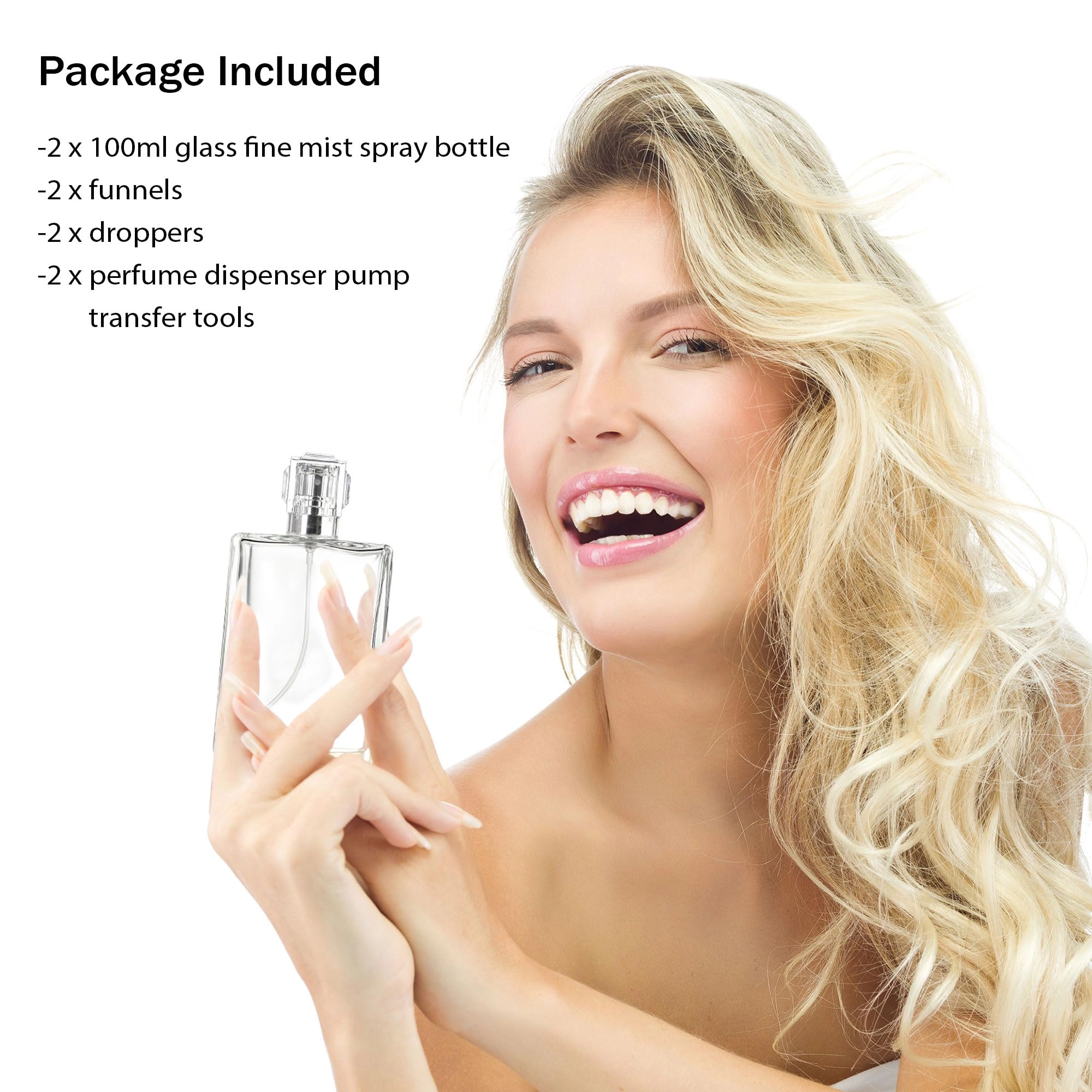 perfume bottles empty - 100ml