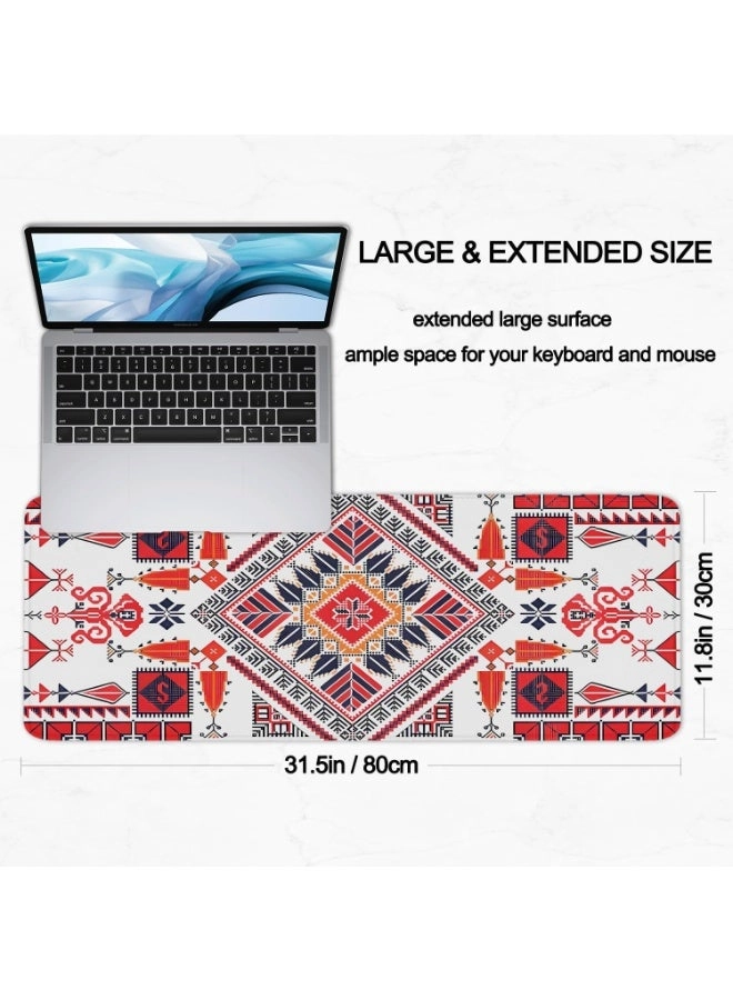 Large Fabric Gaming Mouse Pad - 80x30 cm