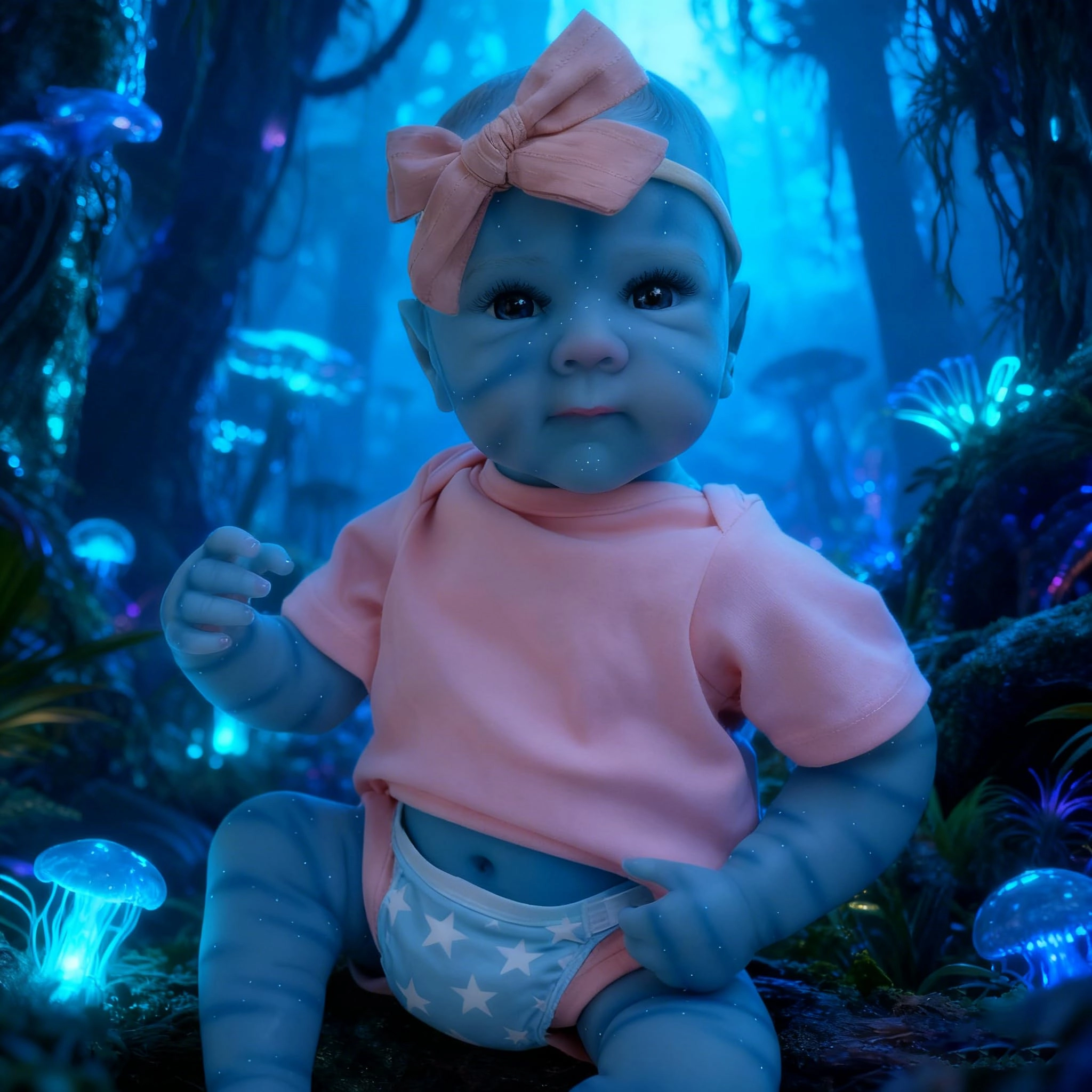 Anano Avatar Reborn Baby Doll - 18 Inch Silicone Ages 3+