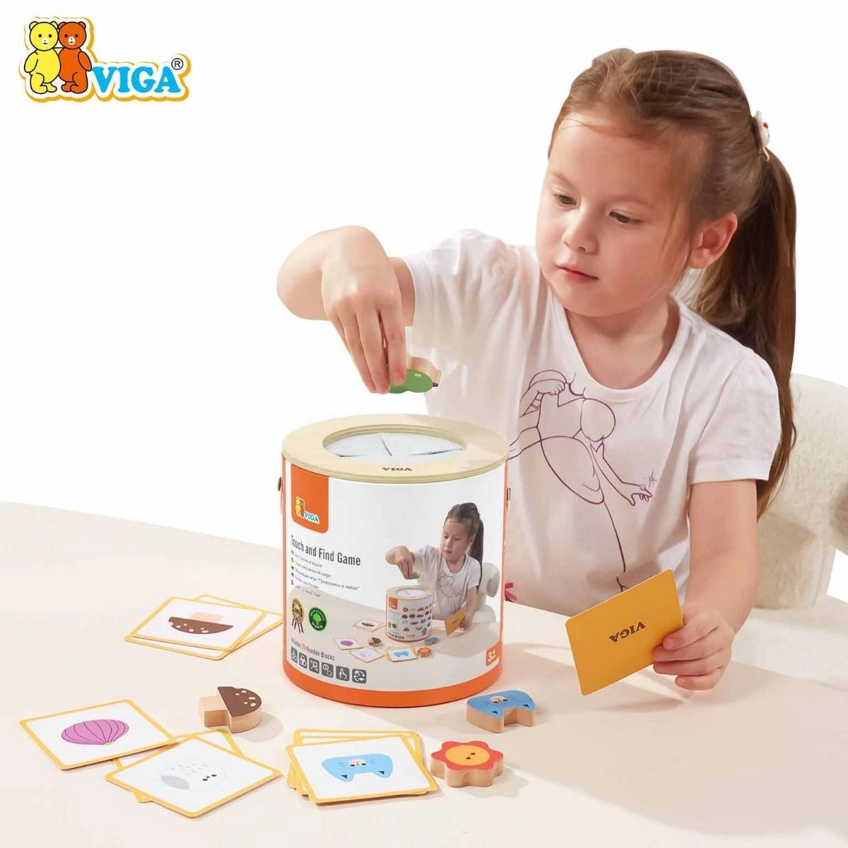 Touch and Find Game - 3 years and up