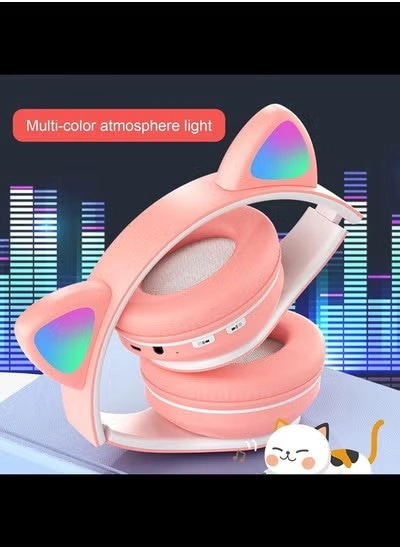Cat Ear Headset Wireless Headphone