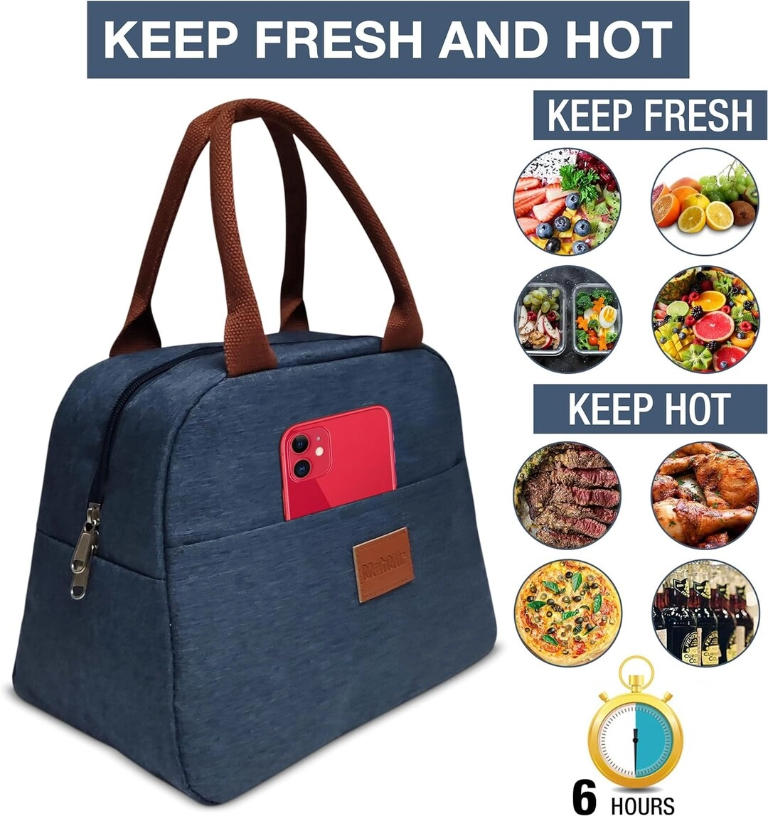 Insulated Lunch Bag - Leakproof Thermal