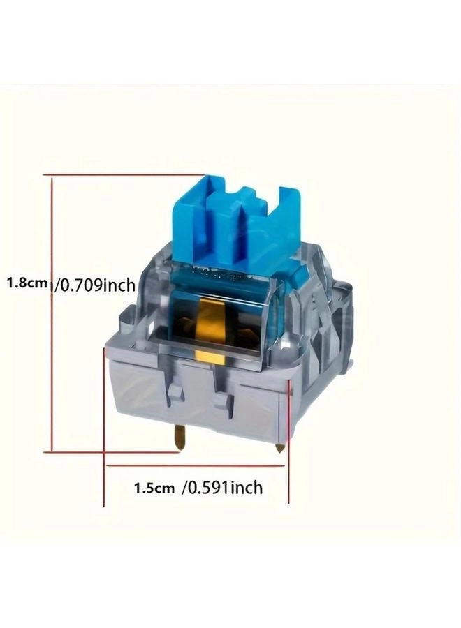 Mechanical Keyboard Linear Switches - 35pcs