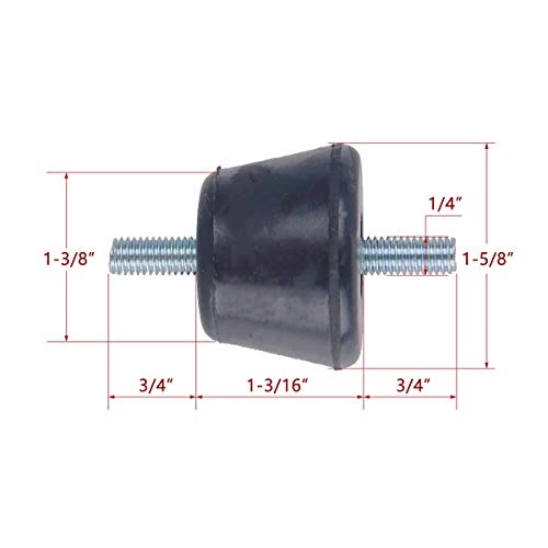 Air Conditioner Anti-Vibration Rubber Pads - M8 4 pack