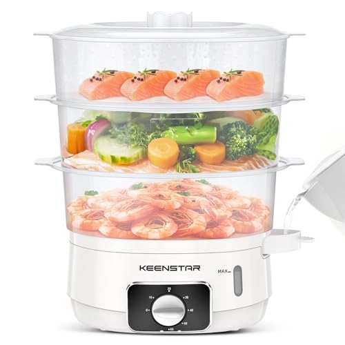Electric Food Steamer - 13.7 Quarts