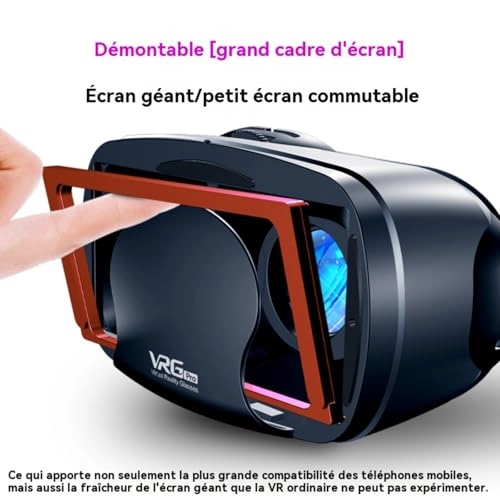 VR Glasses - 120 Degrees Black