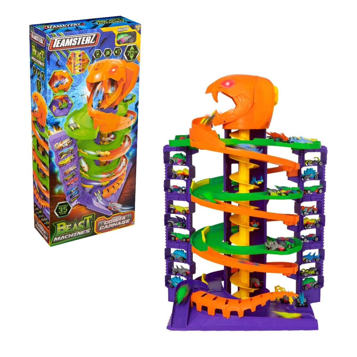 Teamsterz Beast Machines Cobra Carnage - 3-inch scale 1 Car