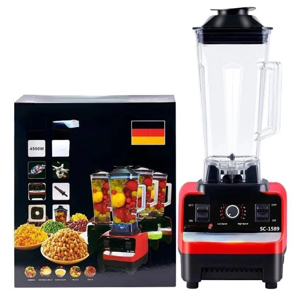 ZOOMEE STORE Silver Crest Blender - 4500W