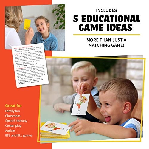 Feelings Flash Cards - 3 years and up 1 pieces