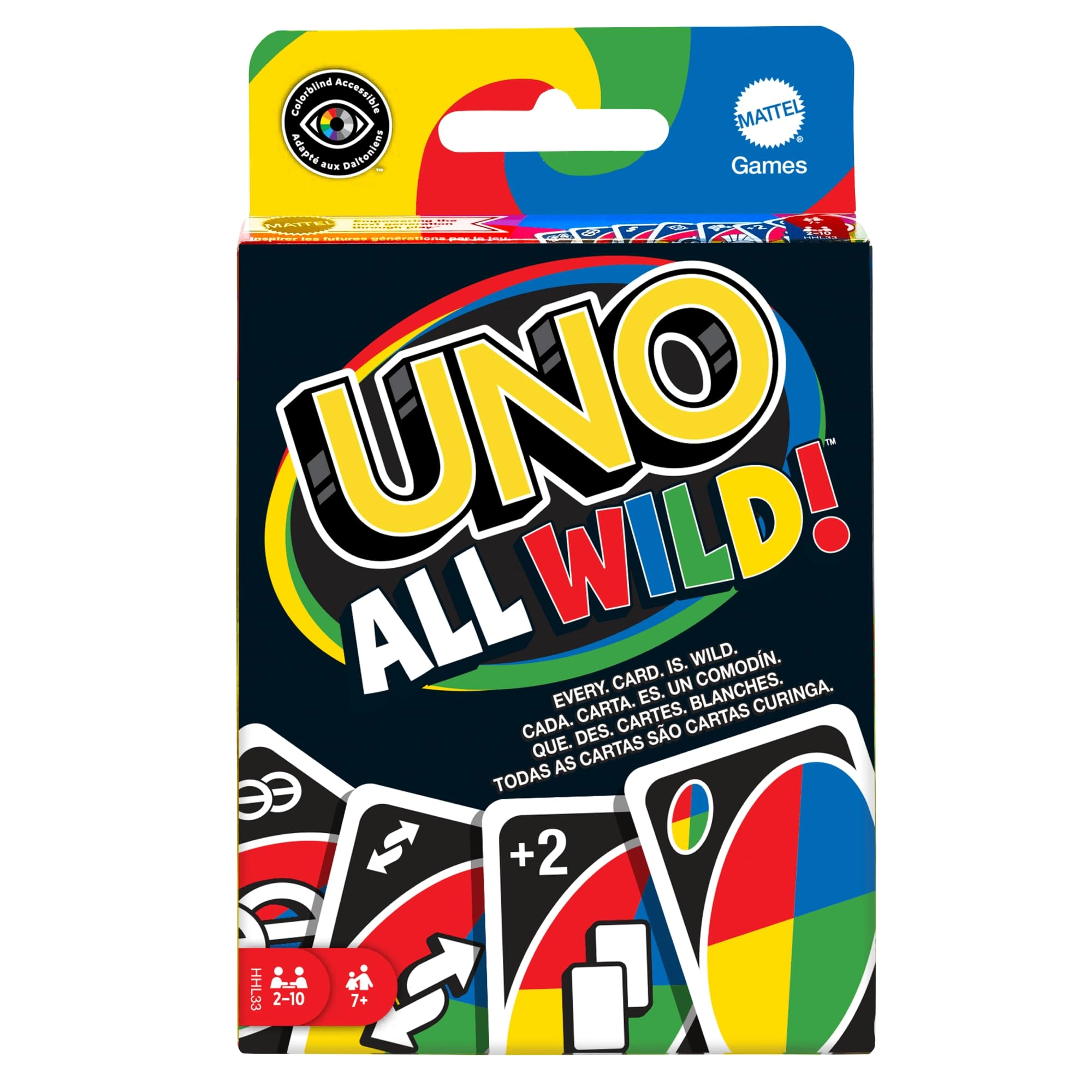 Mattel Games UNO All Wild - Card Game