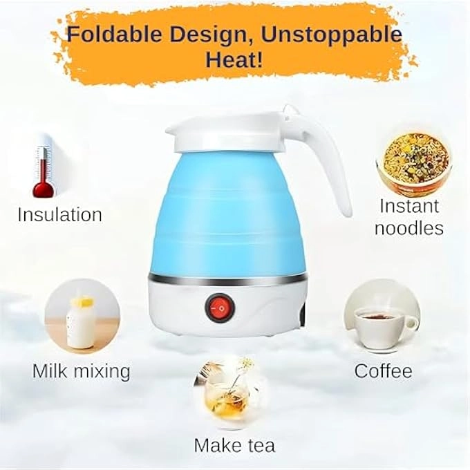 Foldable Collapsible Electric Kettle