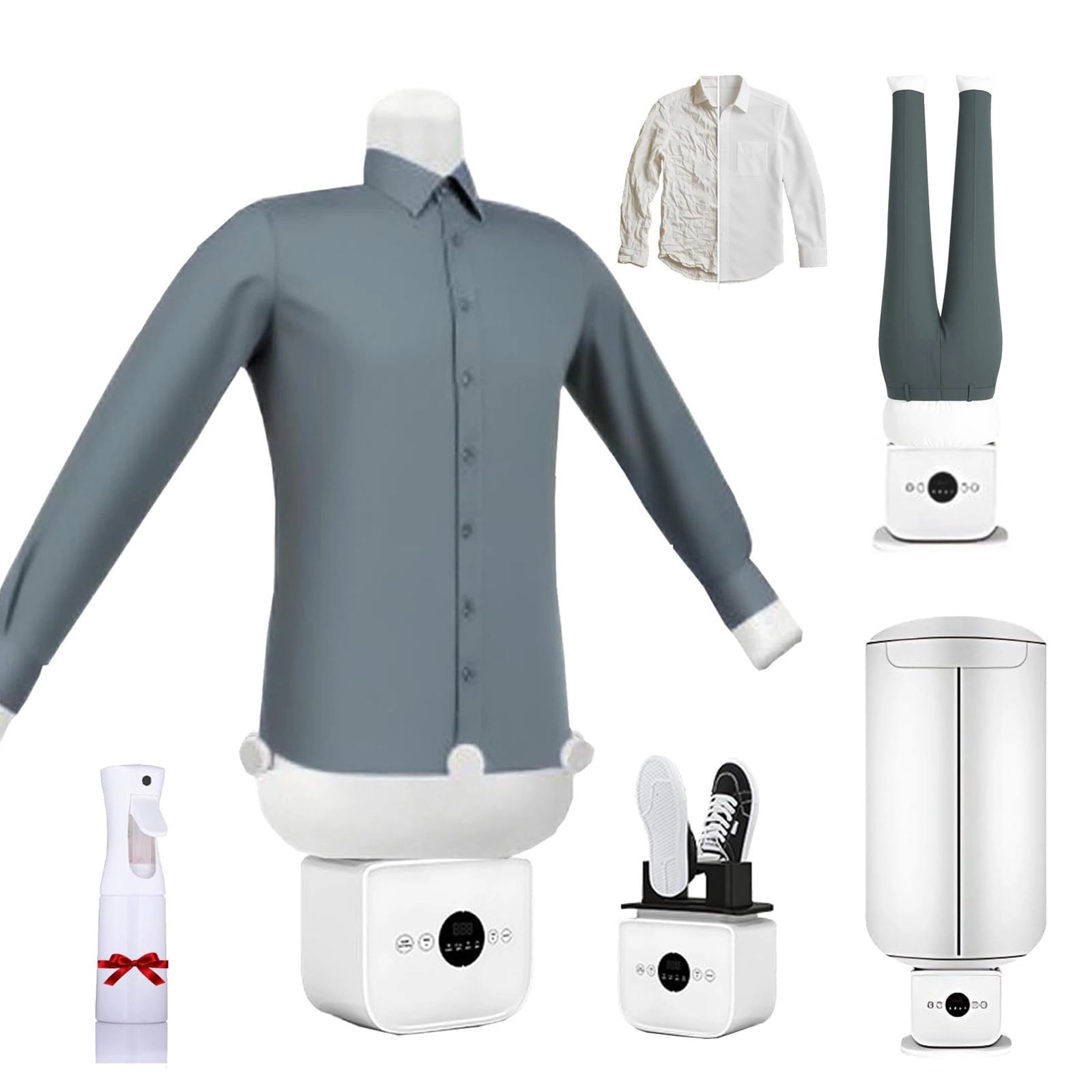 Automatic Ironing Machine - 360° Ironing Portable Steam