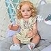 Reborn Baby Doll - 55 cm Silicone Vinyl Boy Ages 36+