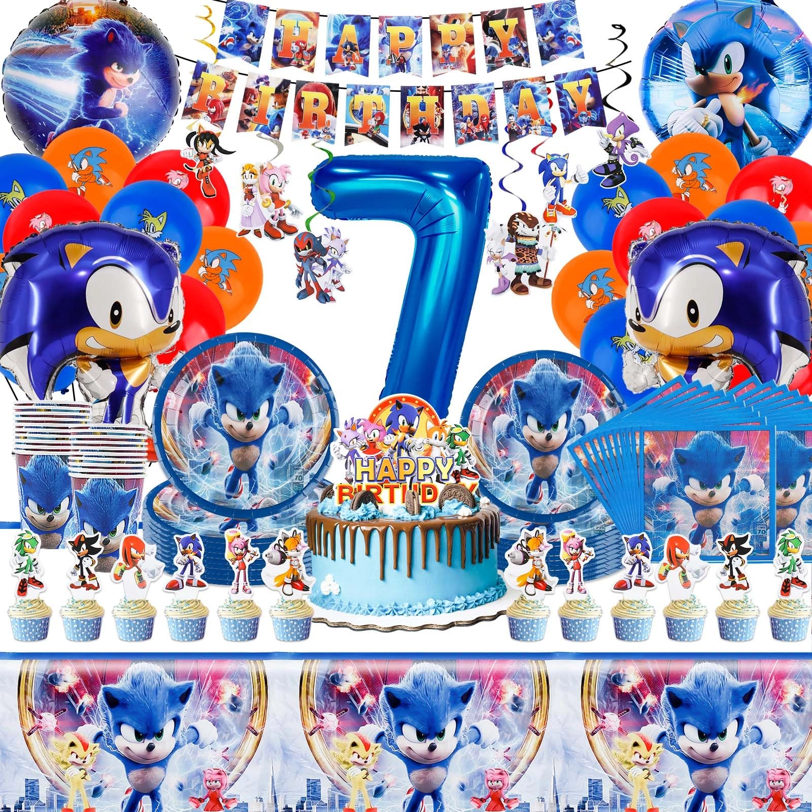 Party Tableware Set - 51PCS Birthday