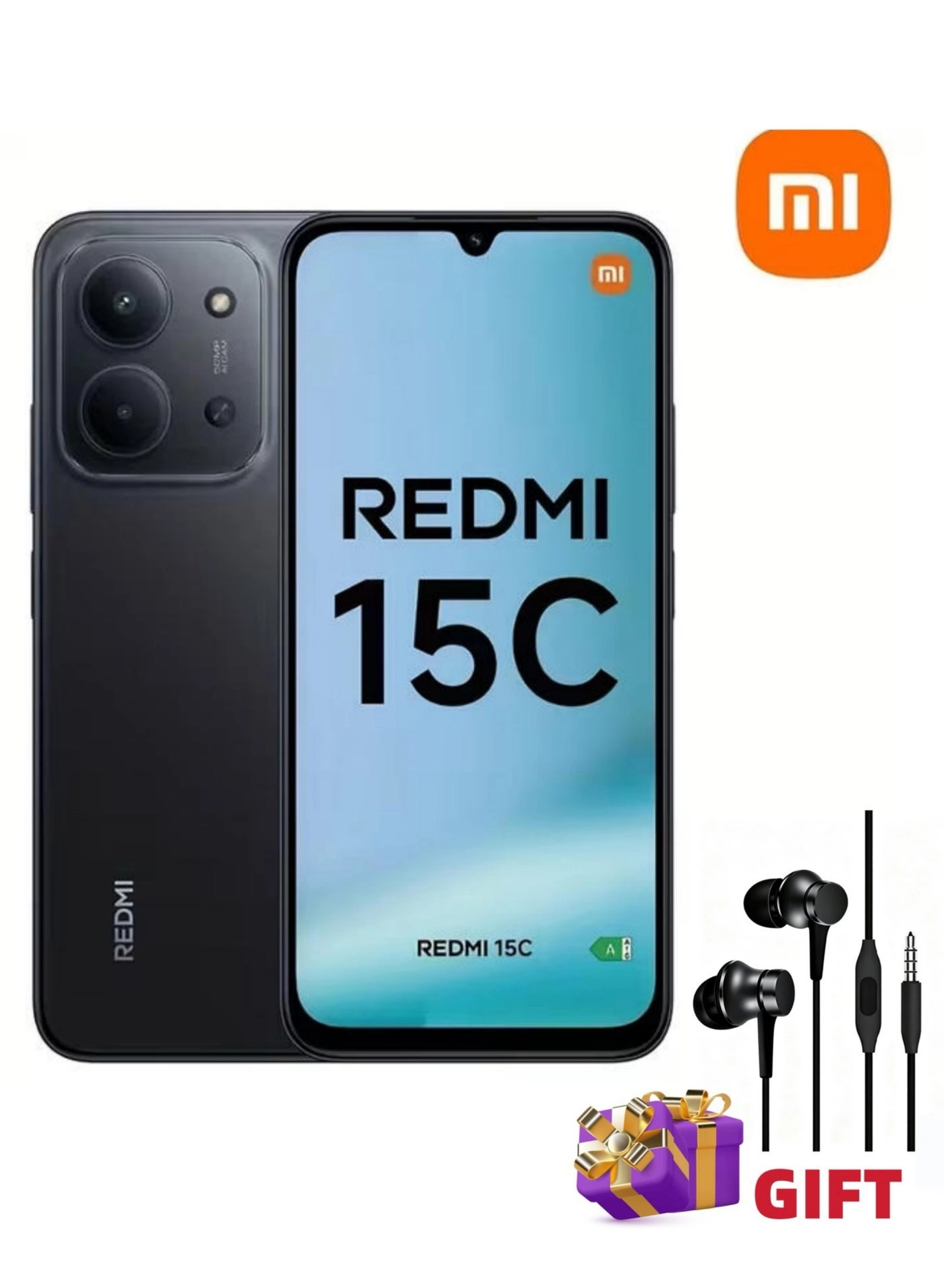 15c 8GB 256GB + Xiaomi wired earphones