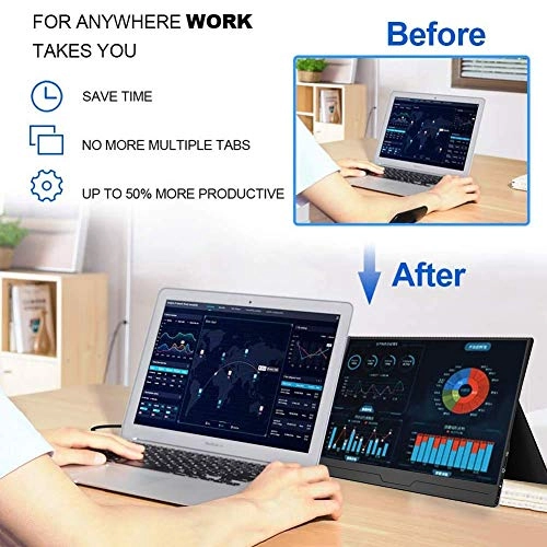 Portable Monitor - 1920*1080P 15.6 inches