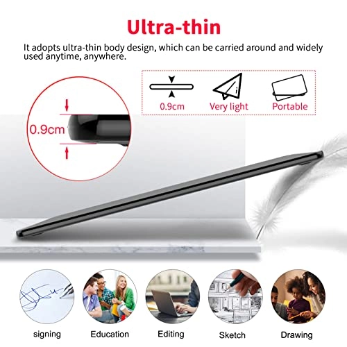 Graphics Drawing Tablet - 10x6 Inch 8192 Levels