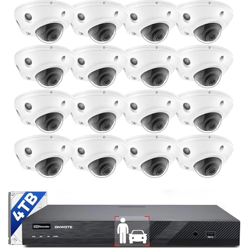 NVR PoE Security Camera System - 16 Channel