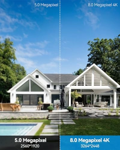 PoE Camera - 4pcs 8MP + 8CH NVR - 1TB