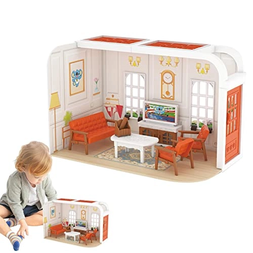 Miniature Dollhouse Kit - Children House 1:32
