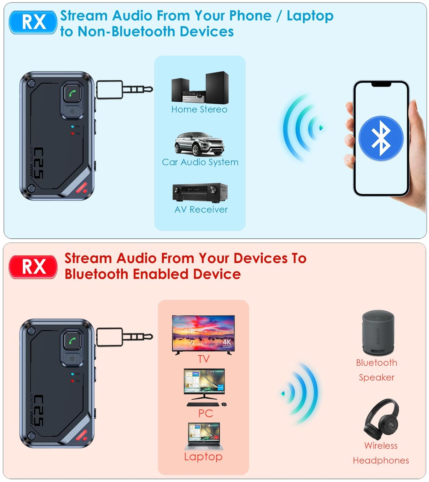 Airplane Bluetooth Adapter
