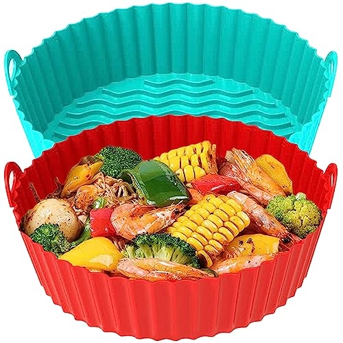 Silicone Air Fryer Liners - Silicone 2-Pcs