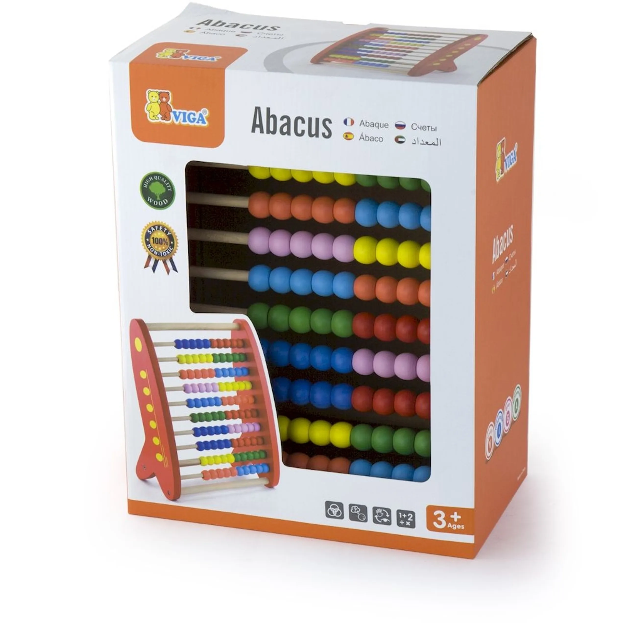 Wooden Abacus - 3+ Years