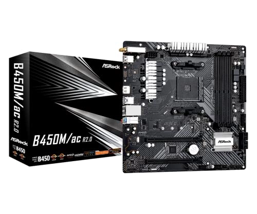 Asrock B450M/AC R2.0 - AM4 Micro ATX