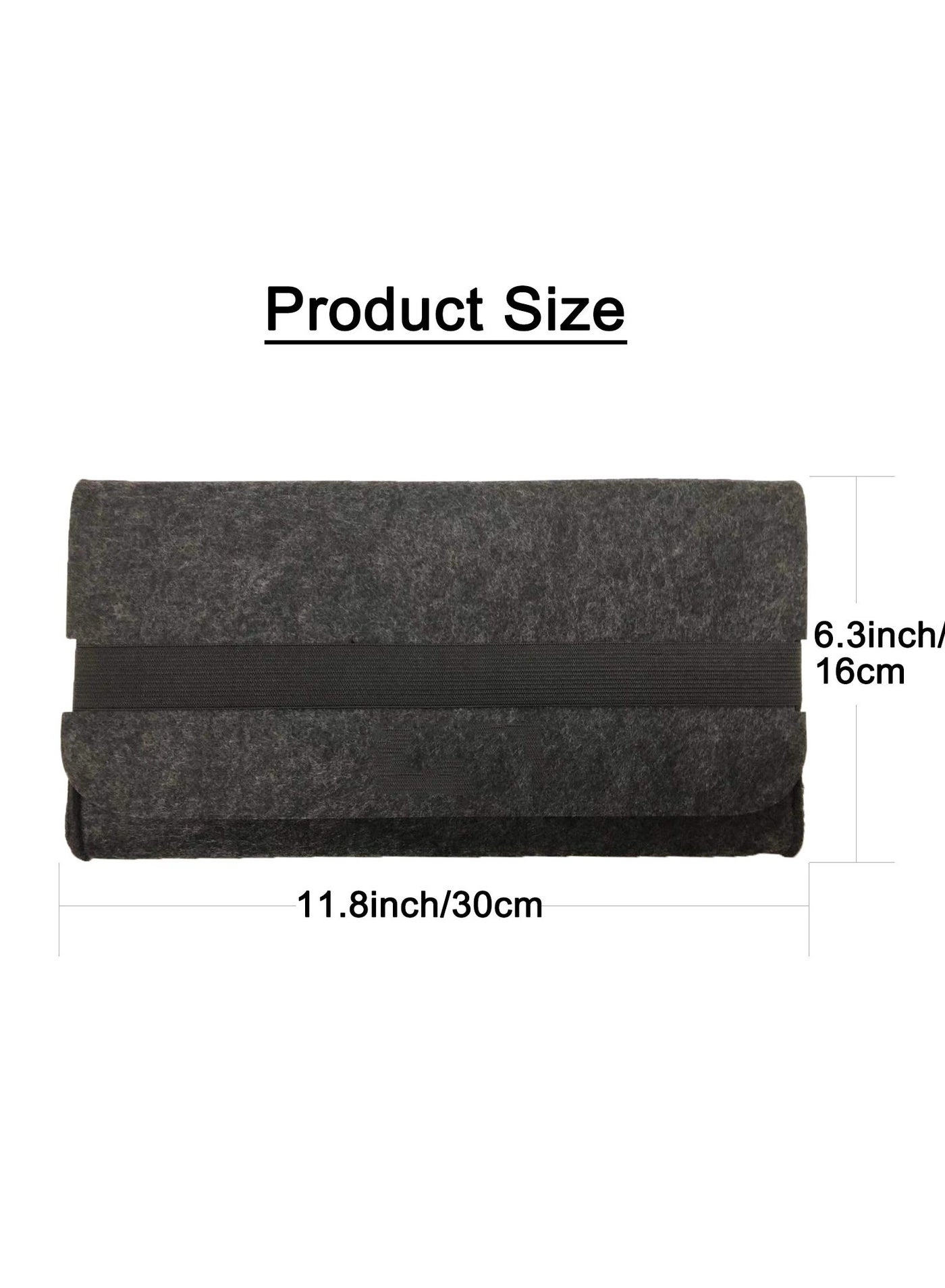 Keyboard Cover - Felt Black