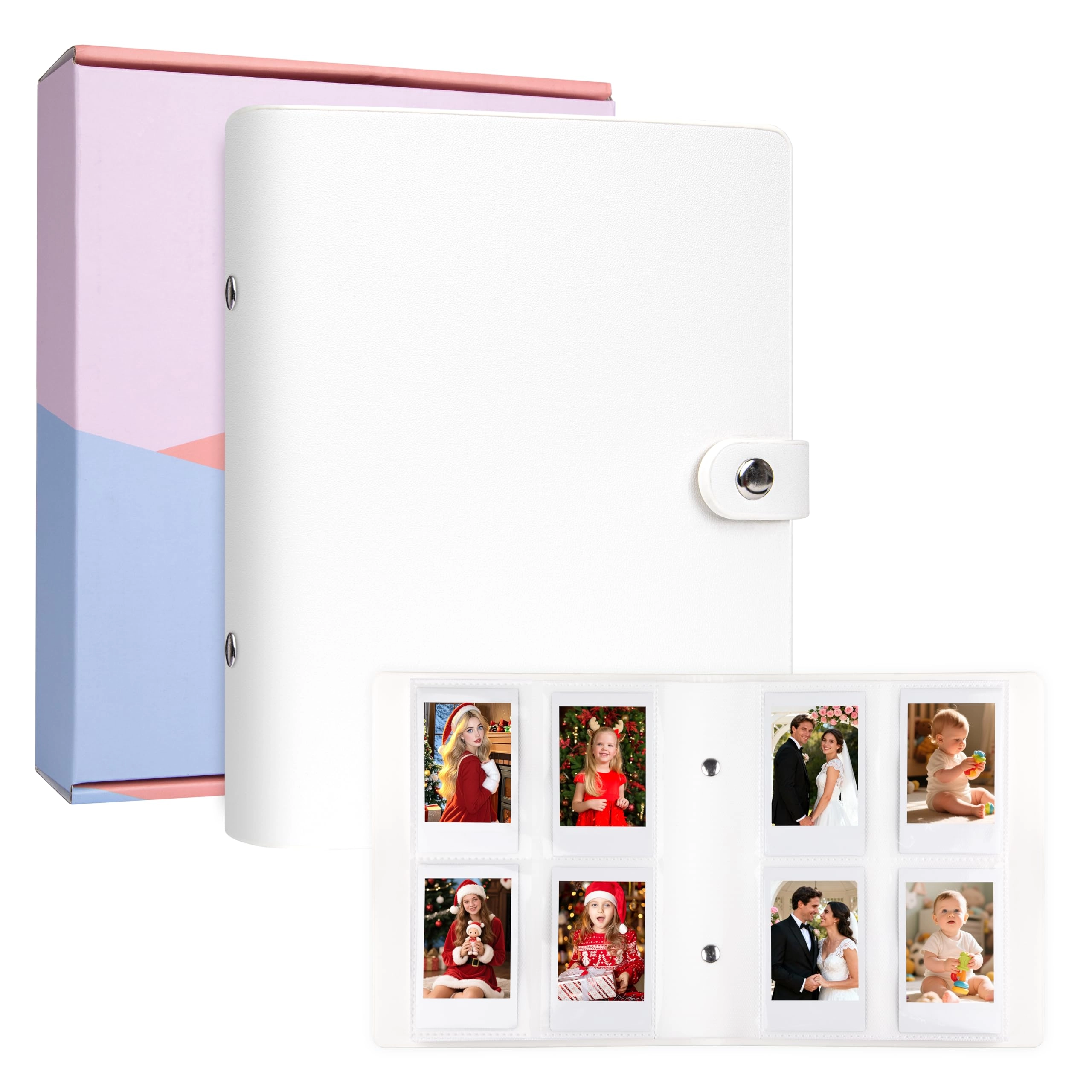 Instax Mini 256 Pockets Leather Photo Album