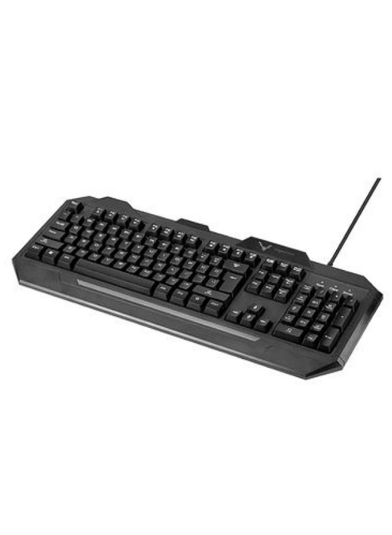 Keyboard + Mouse + Headphone + Mouse Pad - English/Arabic Wired