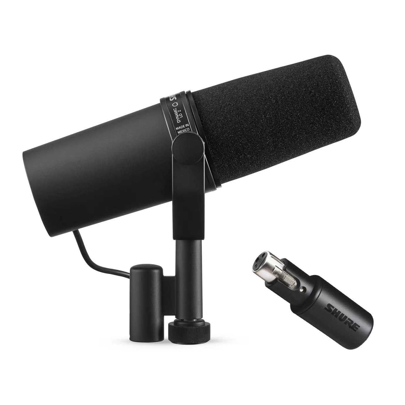 Shure SM7B + MVX2U USB Microphone