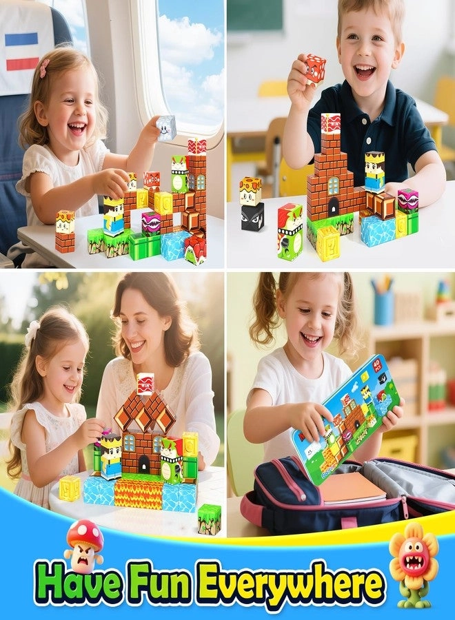 Magnetic Building Blocks - 40 pcs