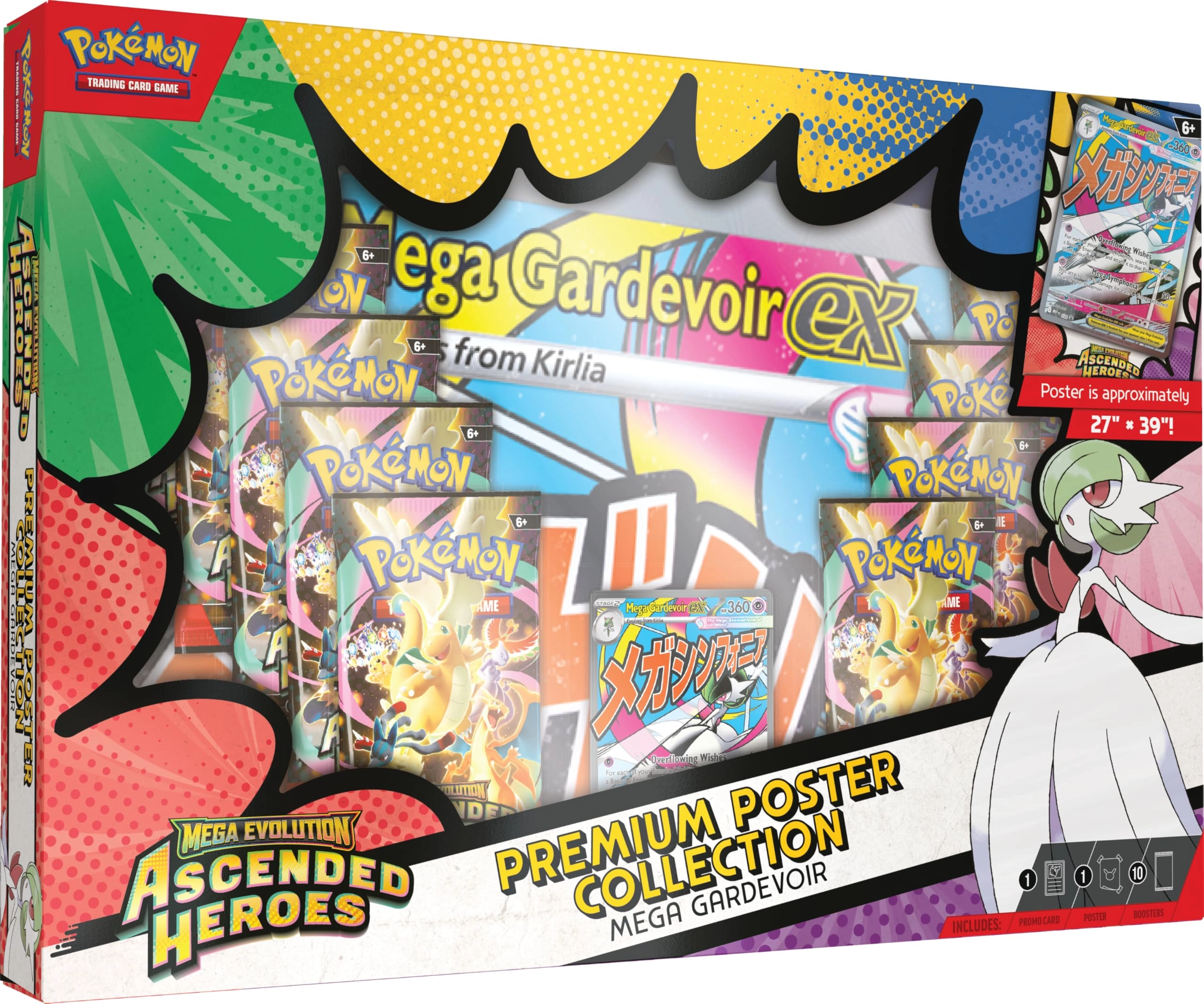 The Pokémon Company International Mega Evolution—Ascended Heroes - 10 Count