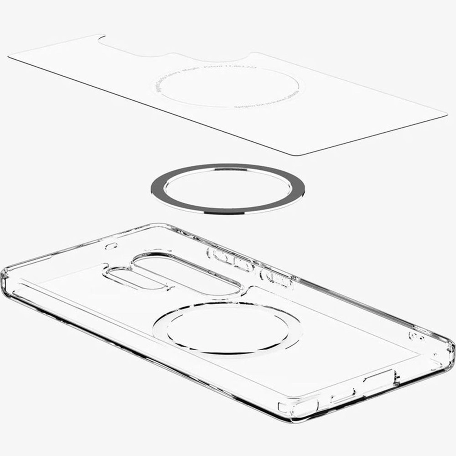 Ultra Hybrid MagFit Clear Case for Samsung Galaxy S25 Ultra