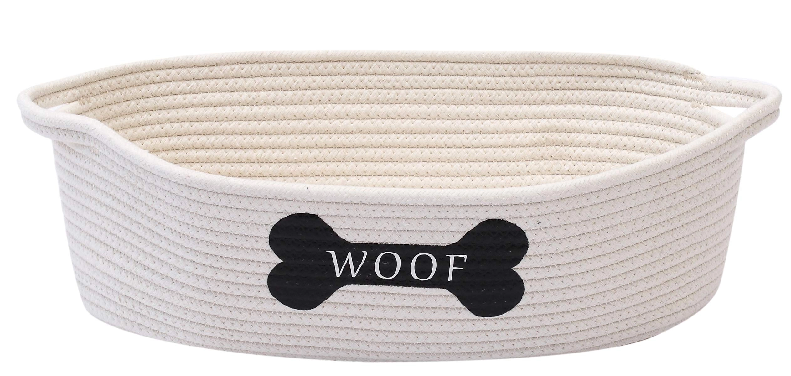 Morezi Dog Toy Box - 15" Lx 6" W x 5" H (38cm L x 15cm W x 13cm H) Cotton
