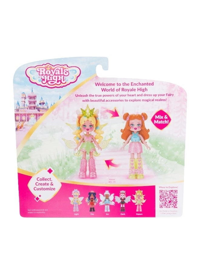 Nature Fairy Doll Figure - 3-Inches Redeemable Virtual Item Code Ages 5+