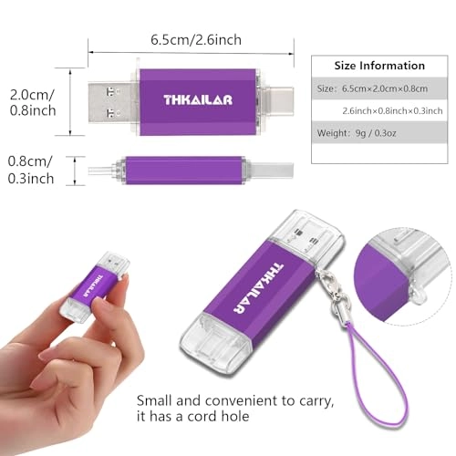 T3 - USB 2.0 Type-A&Type-C 128GBx2