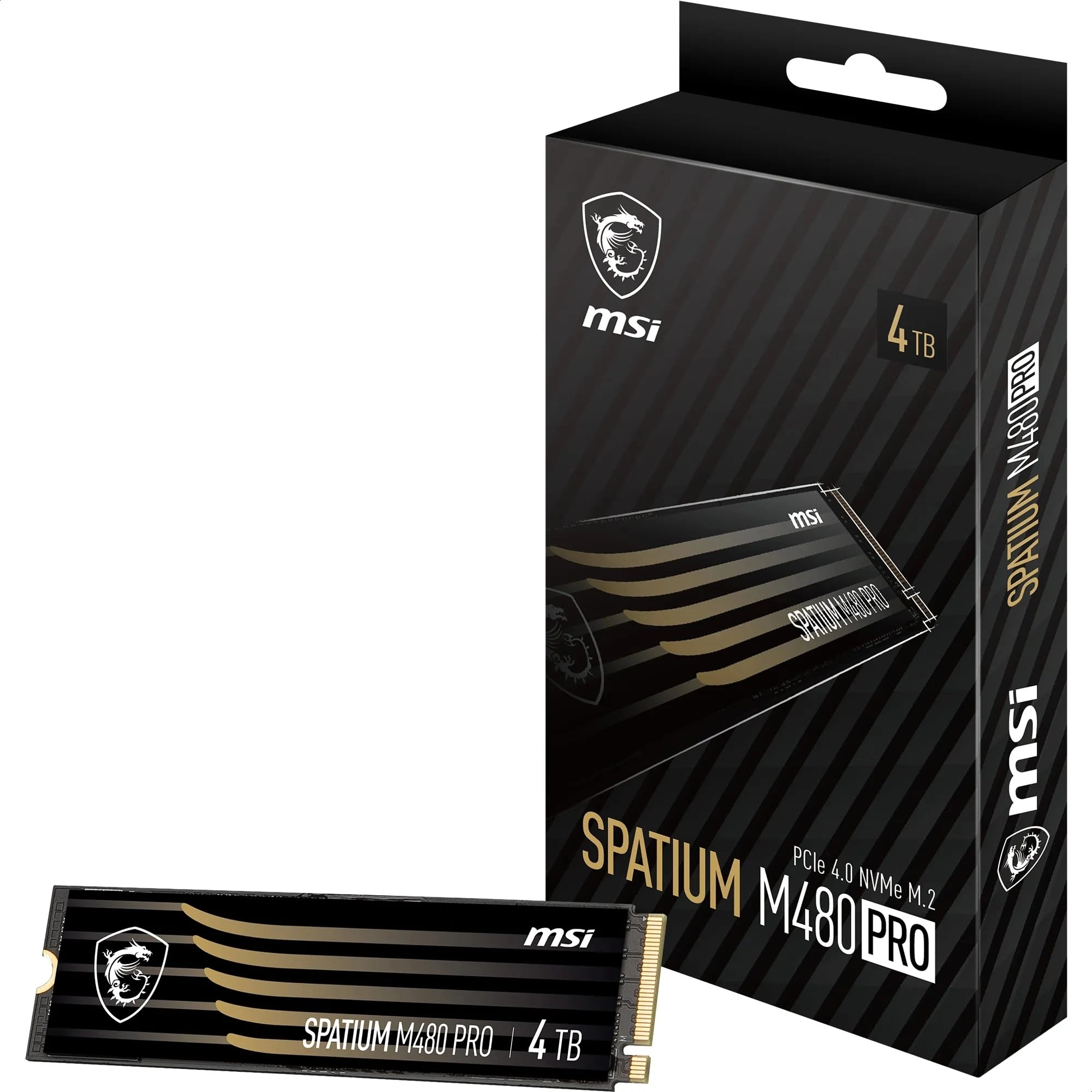 MSI Spatium M480 Pro - 4 TB M.2 2280