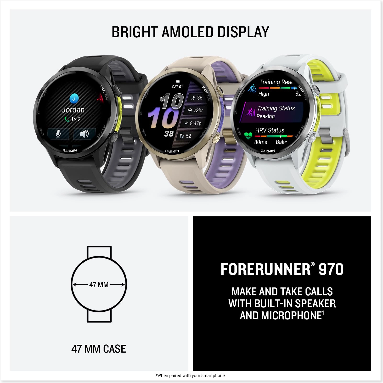 Forerunner 970 47mm Titanium GPS