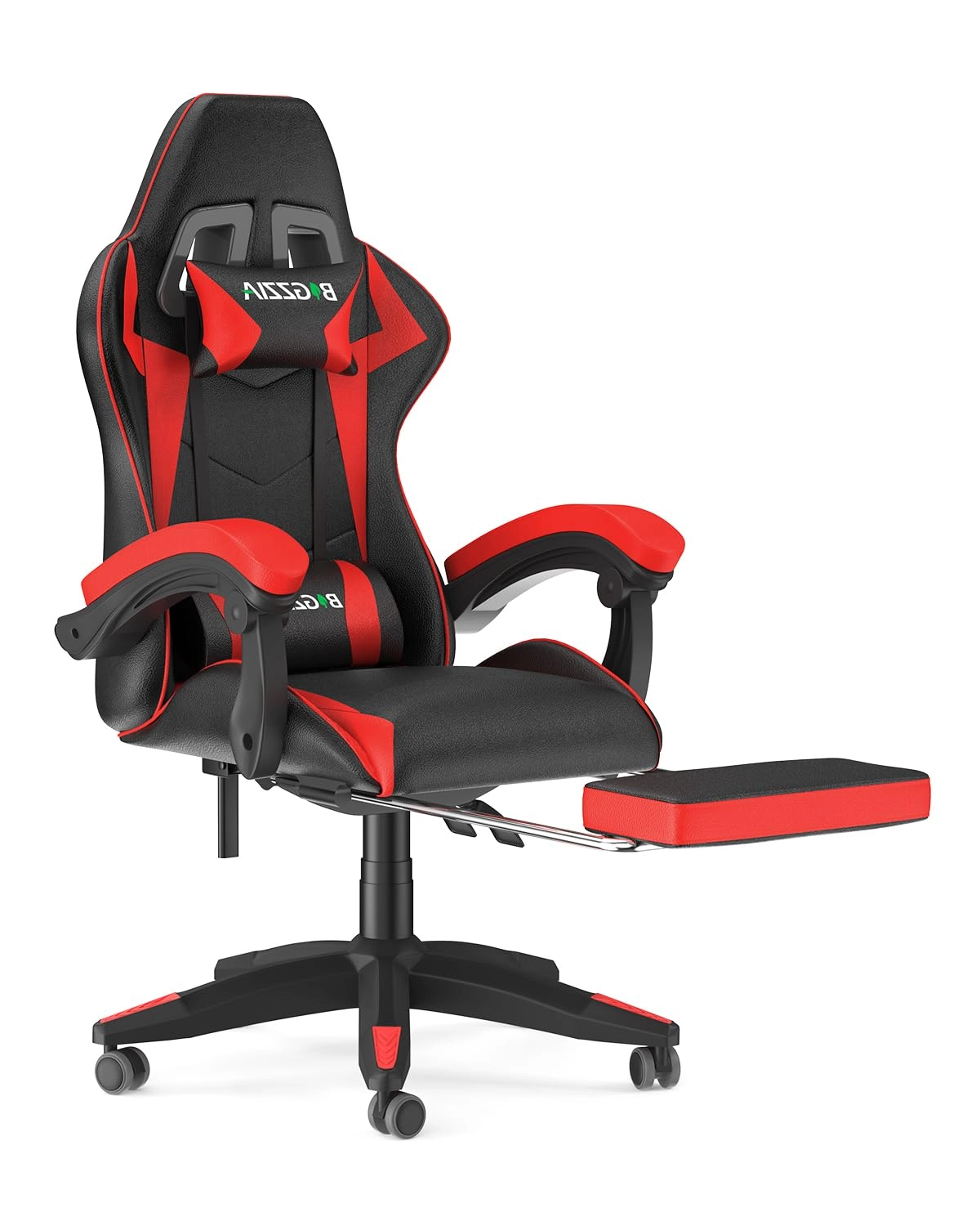 gaming chair - Red With Footrest