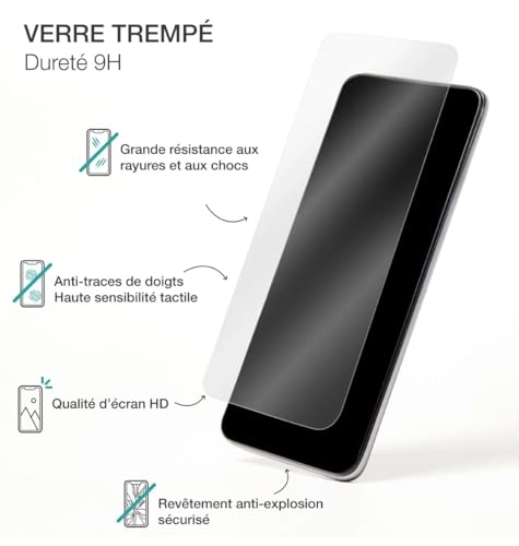 Tempered Glass Screen Protector + Back Protector for Samsung Galaxy A13 4G, Samsung Galaxy A23 5G
