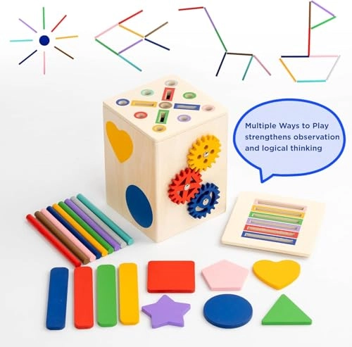 Montessori Wooden Toy - 3 years